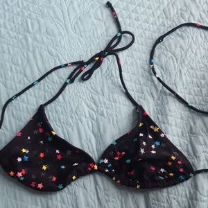 Black bikini top